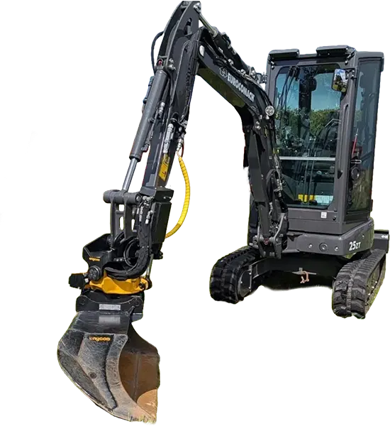 Eurocomach Gravemaskine med Engcon