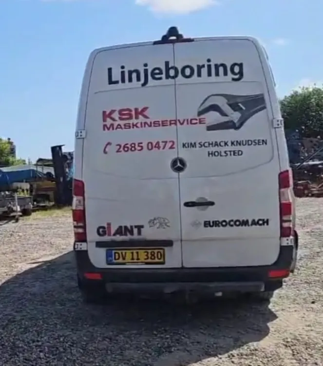 KSK Maskinservice vogn